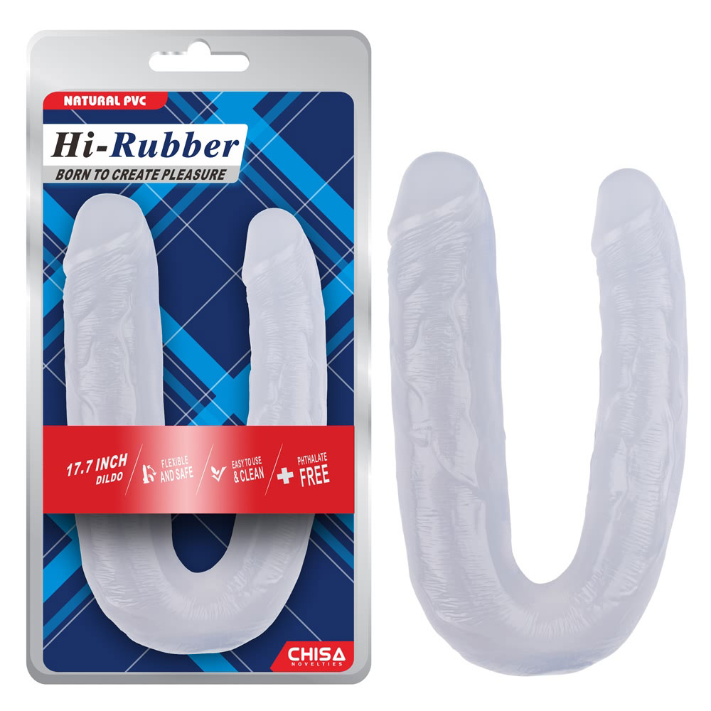 17,7 Inci Dildo-Clear