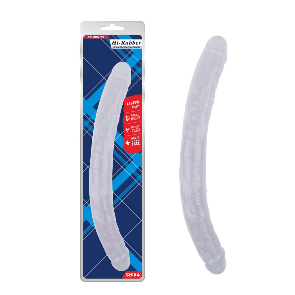 Dildo-Clear 18 Inch