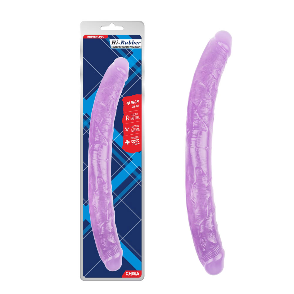 18 Inch Dildo-Ungu