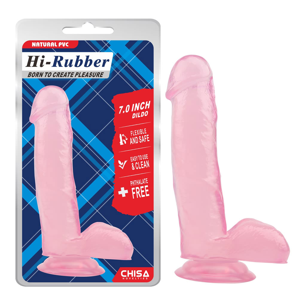 Dildo-Pink 7.0 Inci