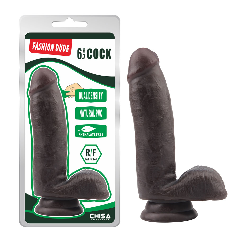 Fashion Dude-6.7 Inci Cock-Brown