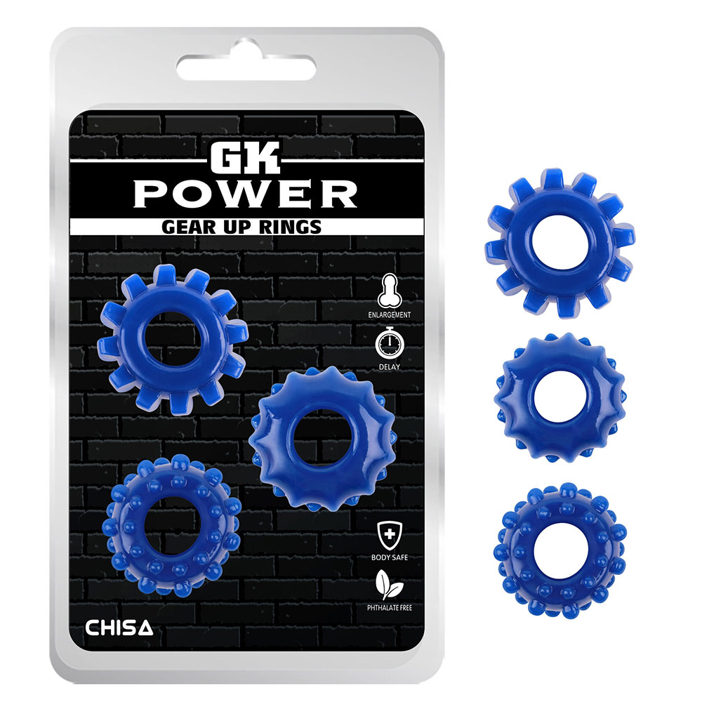 Gear Up Rings-Biru